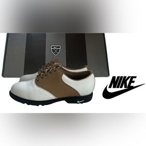 NIKE GOLF SHOES AIR ABERDEEN LEATHER UPPER WOMEN’S GOLF CLEATS